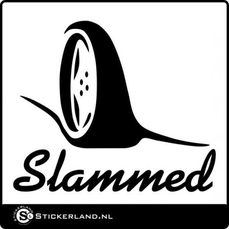 Slammed II sticker