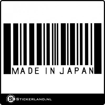 Made in Japan sticker