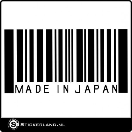 Made in Japan sticker