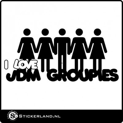 JDM Groupies sticker