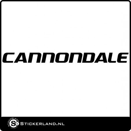 Cannondale fietssticker
