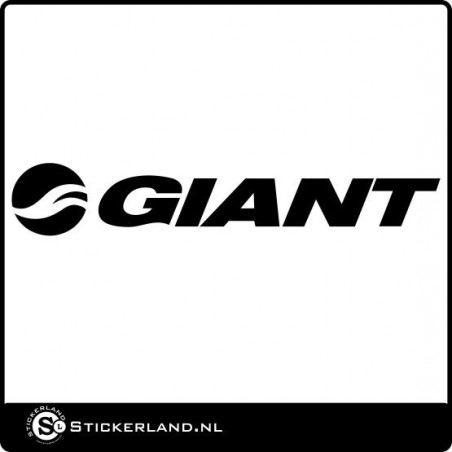 Giant fietssticker