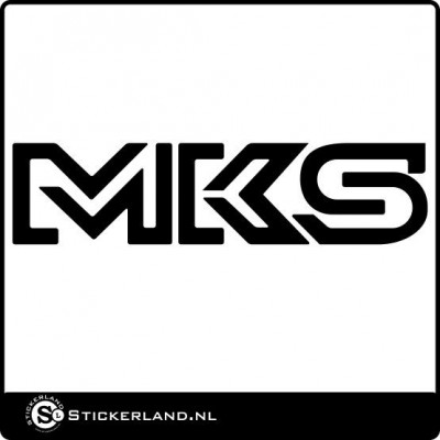 MKS fietssticker