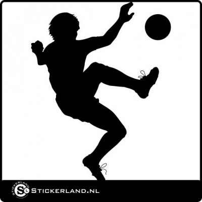 Voetbal sticker 10