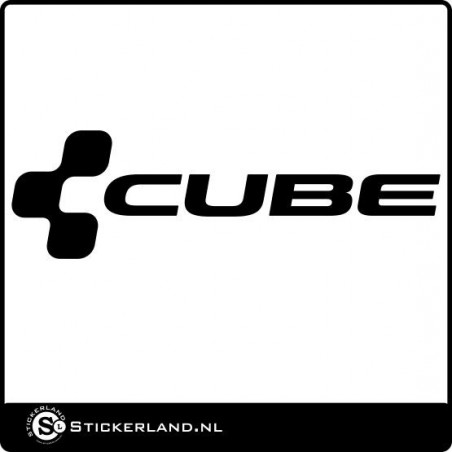 Cube fietssticker