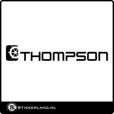 Thompson sticker