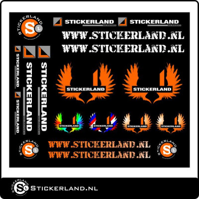 Stickerkit Stickerland (28x24cm)