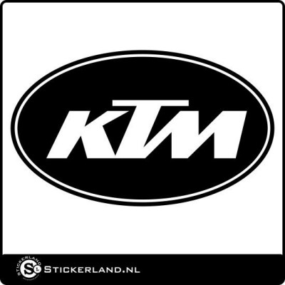 KTM logo sticker 02