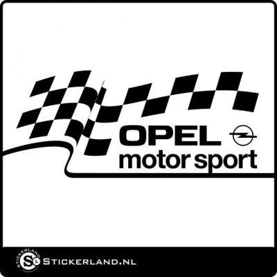 Opel Motorsport Logo sticker (45x18 cm)