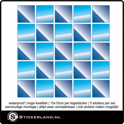 Tegelstickers Fullcolor 094 (set van 5 stuks)