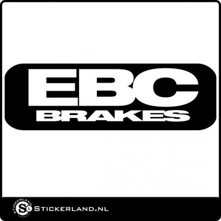 EBC Brakes logo sticker