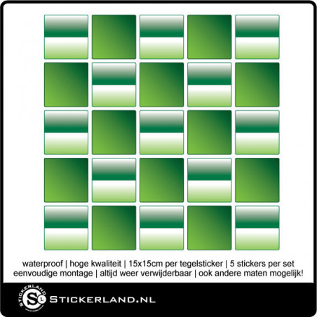 Tegelstickers Fullcolor 098 (set van 5 stuks)