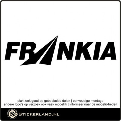 Frankia caravan en camper sticker