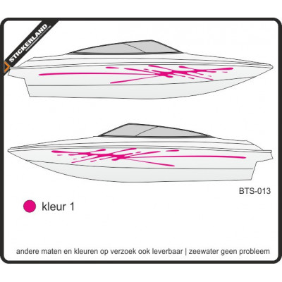 Complete bootstriping set 013 (vanaf 250cm)