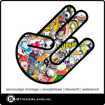 The Shocker JDM fullcolor sticker