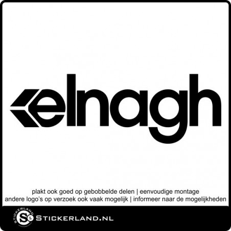 Elnagh caravan en camper sticker