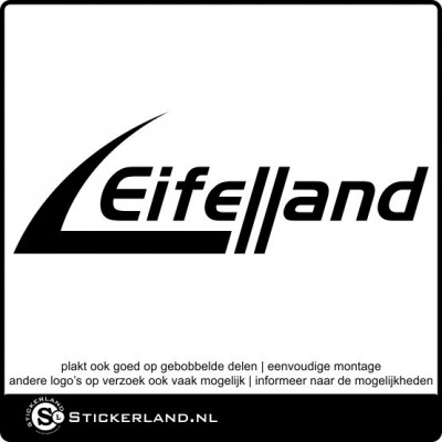 Eifelland caravan en camper sticker