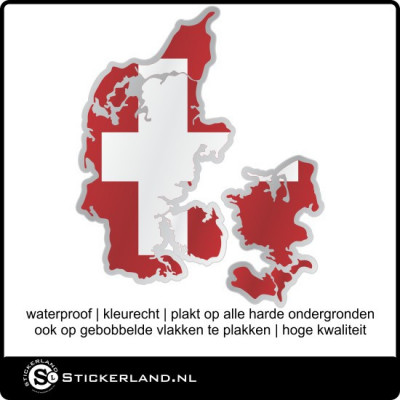 Landen sticker Denemarken