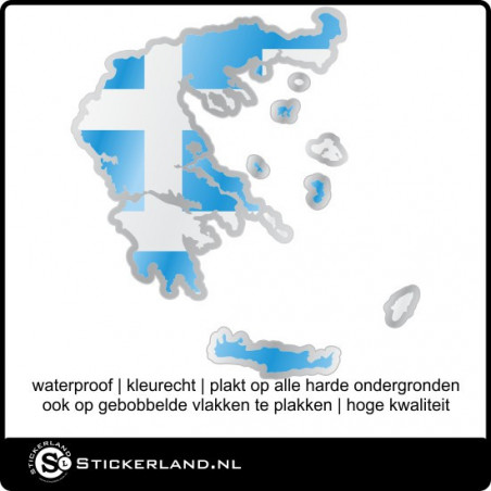 Landen sticker Griekenland