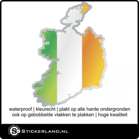 Landen sticker Ierland