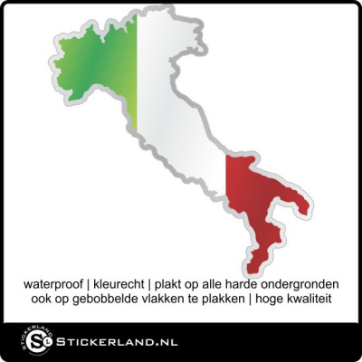 Landen sticker Italie