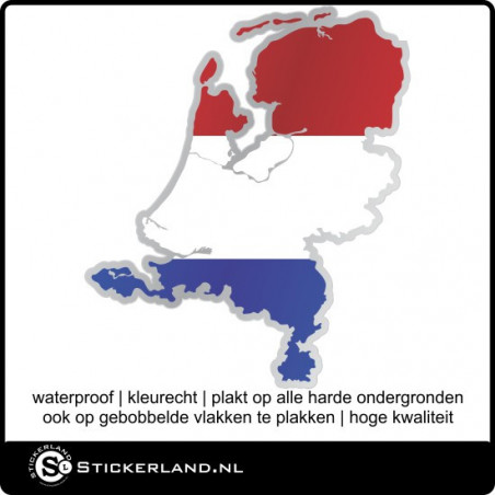 Landen sticker Nederland