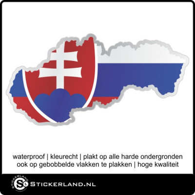 Landen sticker Slowakije