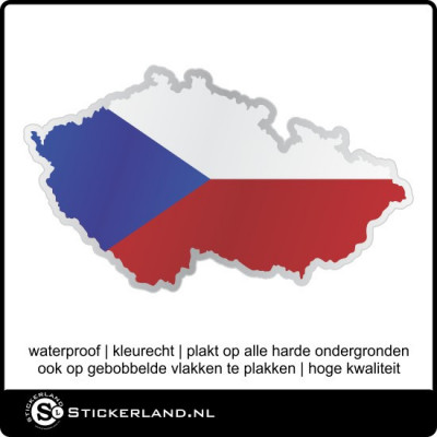 Landen sticker Tsjechie