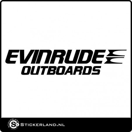Evinrude Outboard sticker