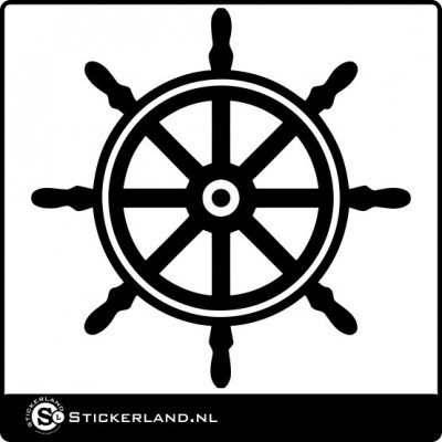 Stuurwiel sticker 02