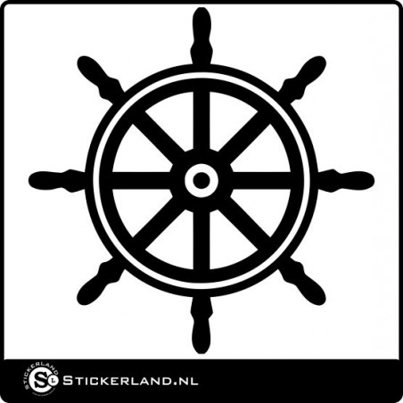 Stuurwiel sticker 02