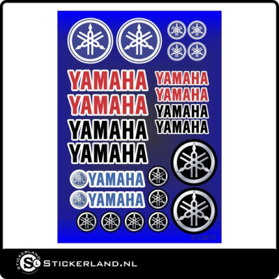 Stickerkit Yamaha (34x24cm)