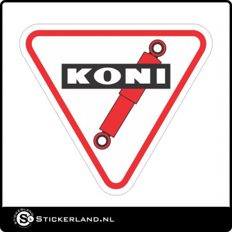 Koni Oldskool retrosticker