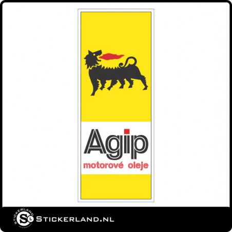 Agip Oldskool retrosticker