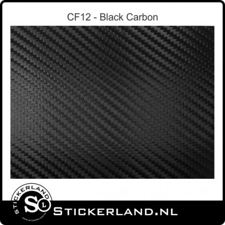 Verward zijn Chinese kool niveau 3M Black Carbon wrapfolie 152x100cm