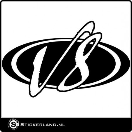 V8 Sticker