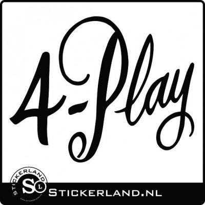 4 Play Sticker