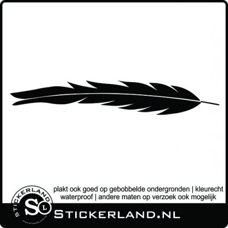 Veer decoratie sticker