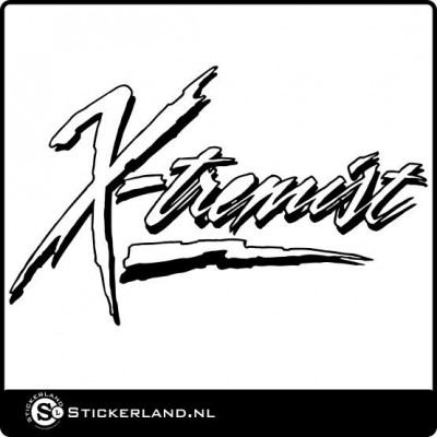 X-tremist Sticker