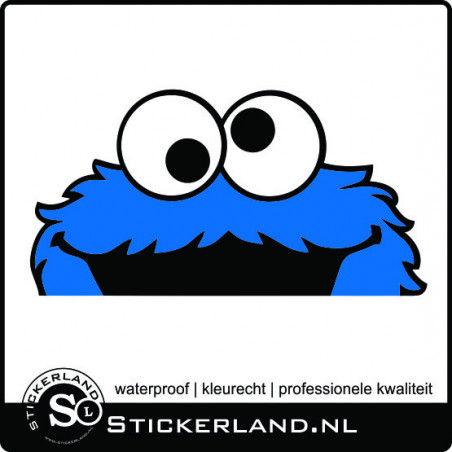 Cookie Monster fullcolor sticker