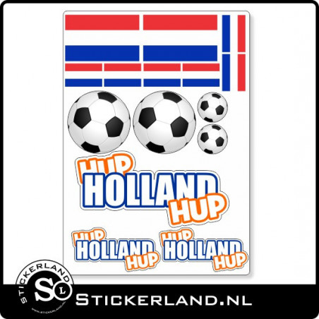 Hup Holland Hup A4 stickerset