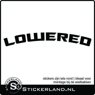 Lowered wielbak sticker 02