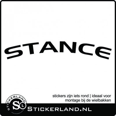 Stance wielbak sticker 01
