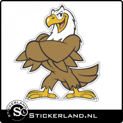 Adelaar fullcolor sticker