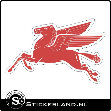 Pegasus Oil Oldskool retrosticker