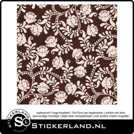 Tegelstickers Fullcolor 129 (set van 5 stuks)