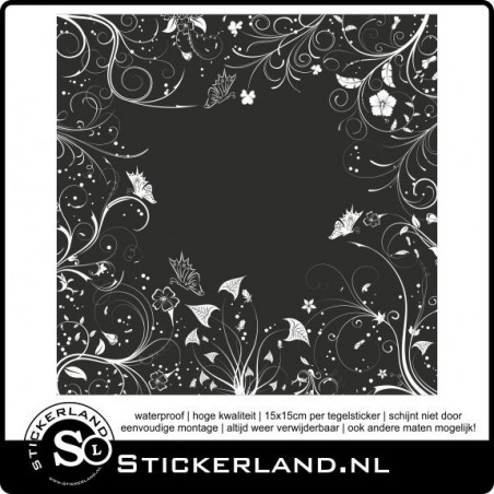 Tegelstickers Fullcolor 132 (set van 5 stuks)