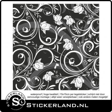 Tegelstickers Fullcolor 134 (set van 5 stuks)