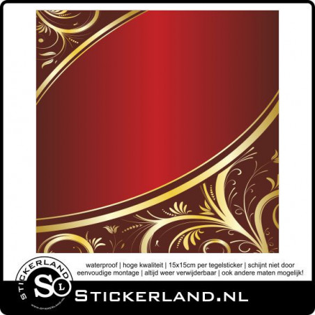 Tegelstickers Fullcolor 135 (set van 5 stuks)