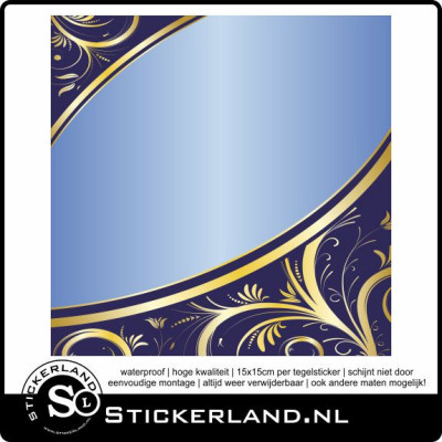 Tegelstickers Fullcolor 137 (set van 5 stuks)